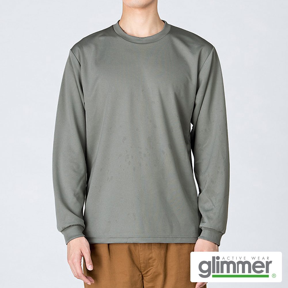glimmer　4.4オンス　ドライロングスリーブTシャツ