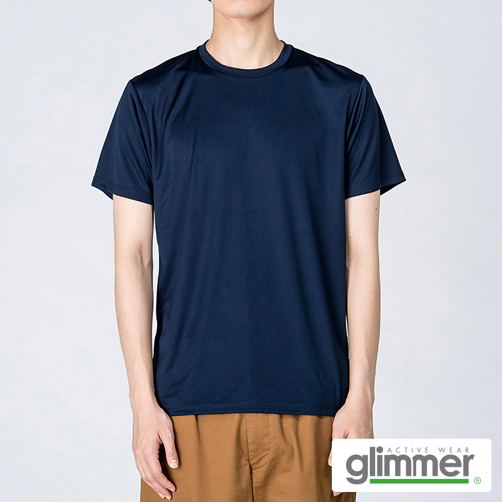 glimmer　3.5オンス　インターロックドライTシャツ